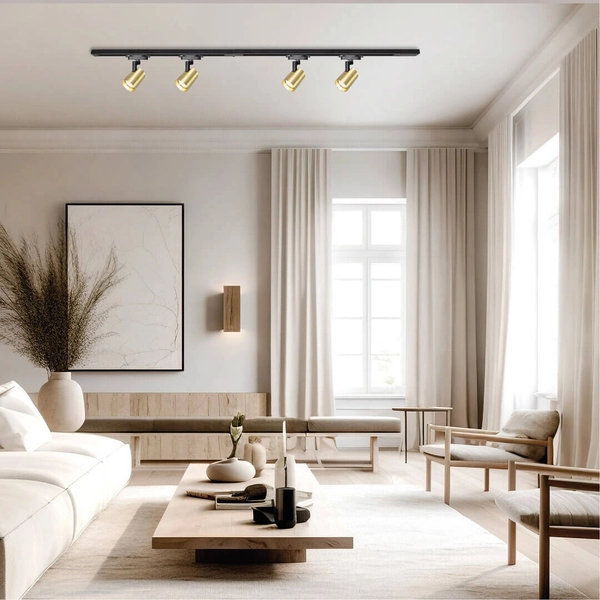 Zestaw szynoprzewodu jednoobwodowego Volf ML0686 Milagro tubki czarny złoty