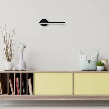 LAMPA ścienna SYDNEY ML6348 Milagro metalowa OPRAWA kinkiet LED 6W 4000K loftowy czarny