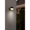 Kulista lampa elewacyjna LOOMA 5138001118 kula metalowa IP54 biała szara