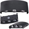 Elewacyjna lampa Clada CGCLADALED6W LED 6W 4500K góra-dół IP65 czarny