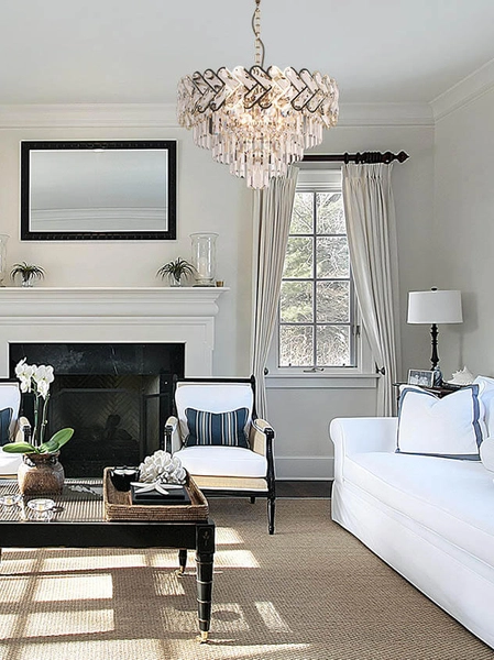 Luksusowy żyrandol kryształowy Toscana K-8171 Kaja do jadalni złoty OUTLET