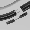 Szynowe złącze magnetyczne Exility TRA034CS-B-DE metalowe czarne