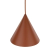 Wisząca lampa stożkowa CONO 10076 nad stół ceglany