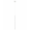 Wisząca lampa tuba Roll 11164101 Kaspa LED 4,2W 3000K nad stół biała