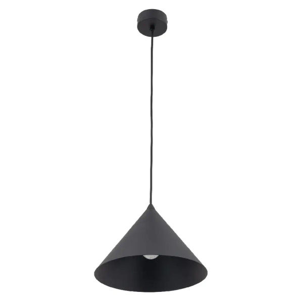 Zwisająca lampa do kuchni Cono 6630 stożkowa nad blat czarny