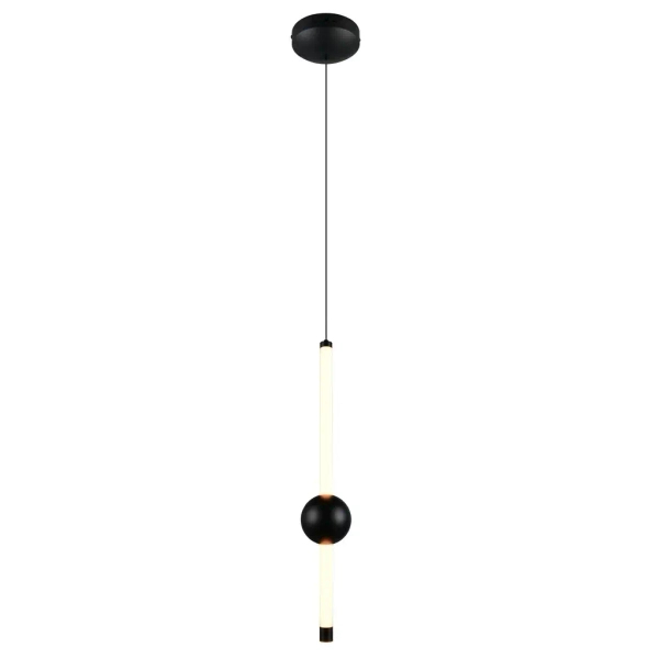 Podłużna lampa zwisająca Melita 331510132 LED 6W 2300-4000K czarny biały