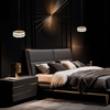 Metalowa lampa wisząca PRECIOSA ML0998 LED 25W 4000K glamour złota