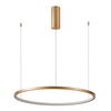 Lampa zwis ring Vinola PND-56135B-100RPP-GD-3KS4K-TRDIMM Italux LED 58W 3000-4000K złoty