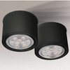 Downlight LAMPA sufitowa MIKI 1118 Shilo natynkowa OPRAWA plafon do łazienki czarny