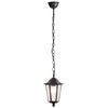 Zewnętrzna lampa wisząca VELENCE 8208 lampion metalowy IP43 czarny