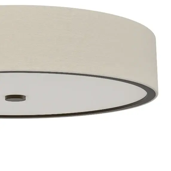 Sufitowa lampa Zalindro PL Chocco 54 OR85990 okrągła brązowa