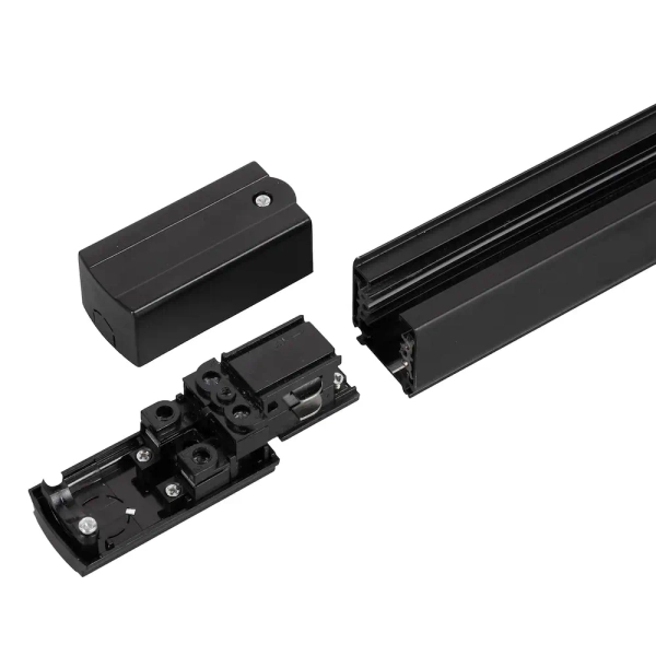 Prowadnica szynowa trójobwodowa Track ML2136 2M z zasilaniem czarny