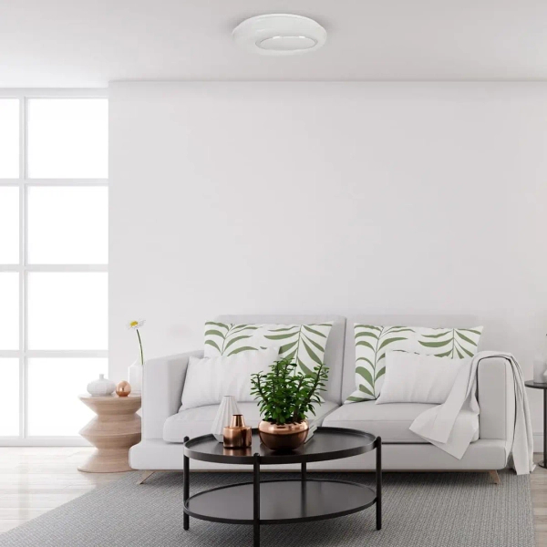 Plafon ściemnialny BONO ML6399 480mm LED 52W 3000-6000K efekt gwiazd biały