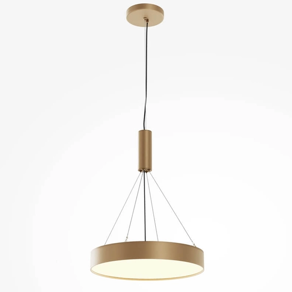 Lampa nasufitowa Zon C032CL-45W3K-RD-MG LED 45W 3000K salonowa złota