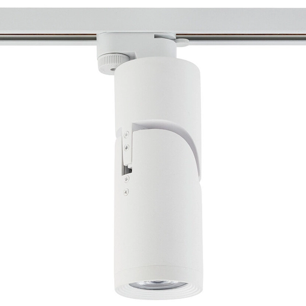 Regulowana lampa do szynoprzewodów Profile Mike 7662 Nowodvorski tuba biała