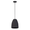 Lampa zwisowa do jadalni Nora 41375 z ceramiki czarna