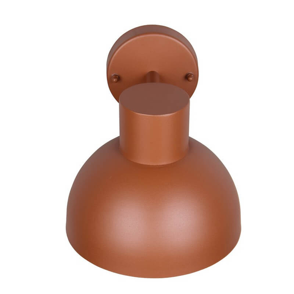 Kopułowa lampa ścienna ELBE 262360140 łazienkowa IP44 koralowa