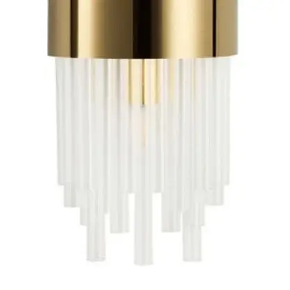 Kinkiet Miracolo ST-8831 gold Step kryształowy glamour złoty