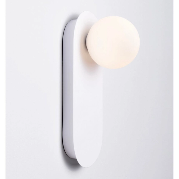 Kulisty kinkiet przyścienny do sypialni ALTOS LE44370 biały