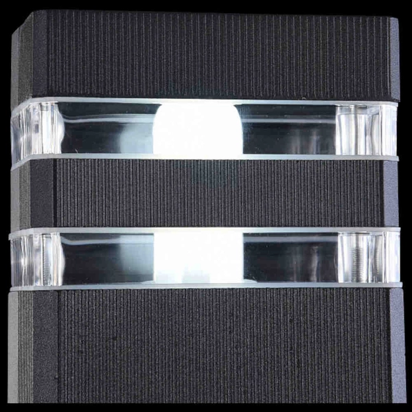 Elewacyjna LAMPA ogrodowa UNTER DEN LINDEN O578WL-02B Maytoni zewnętrzna OPRAWA ścienna outdoor IP65 czarna