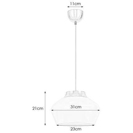 Wisząca lampa nad stół KOM 107378 Markslojd metalowa czarna
