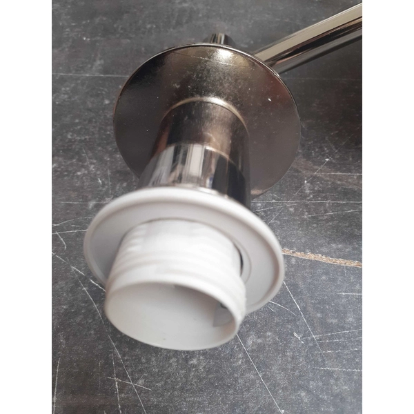 Kinkiet naścienny L&-192949 Light& z abażurem biały srebrny OUTLET