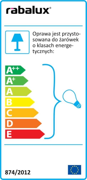 Zewnętrzna LAMPA elewacyjna CHILE 8018 Rabalux metalowa OPRAWA kinkiet do ogrodu IP44 outdoor antyczny brąz