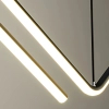 Designerska wisząca lampa Mont Blanc LWMB-90CM LED 26W 3000K czarny
