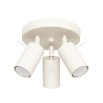 Potrójna lampa sufitowa RING SL.1497 regulowane tubki beżowe