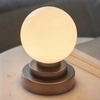 Stojąca lampka stołowa Pax L&-190418 Light& lampa kula ball miedziana