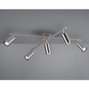 Sufitowa lampa VANTOS DL507612400 Trio regulowane tubki do jadalni srebrna