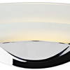 Salonowy kinkiet ścienny Una UNA0750 Dar Lighting szklany biały