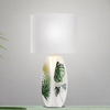 Lampka stołowa Palma 41-79978 Candellux liście do salonu białe