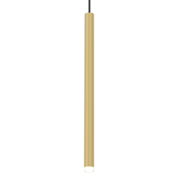 Podłużny lampa wisząca Monza MLP8839 Milagro tuba nad wyspę złota