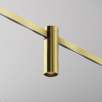 Szynowa lampa magnetyczna Focus TR143-1-5W2.7K-W-BS-DE LED 5W 2700K mosiądz