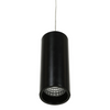 LAMPA wisząca MOLDES HL7718/7W LED 7W 3000K Italux metalowa tuba czarna