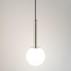 Zwisająca lampa Daisy 40763 Sigma zwis bubble do kuchni srebrna biała