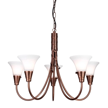 Jadalniana lampa wisząca EM5-COPPER vintage miedziana