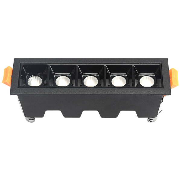 Sufitowa lampa liniowa 581 Domeno LED 10W 4000K metalowa czarna