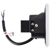 Wpuszczana LAMPA zewnętrzna KURS LED 03908 Ideus kwadratowa OPRAWA metalowy wpust LED 1,6W 4000K outdoor IP54 biały