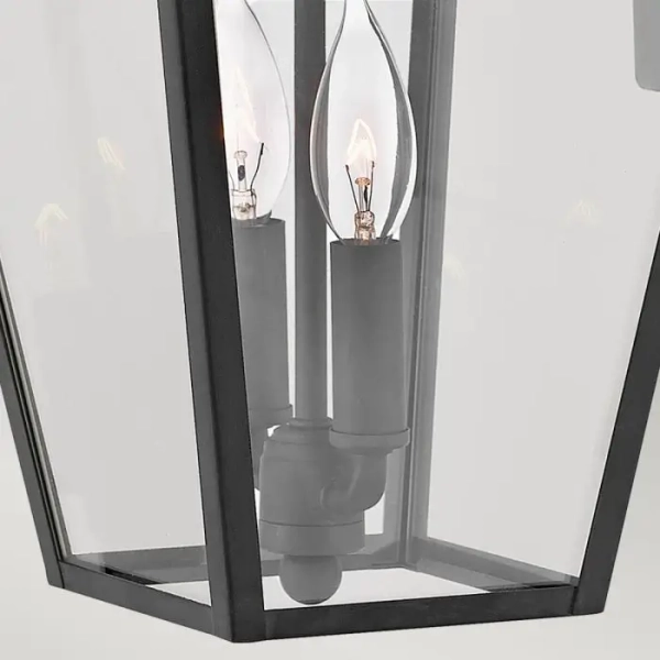 Elewacyjny kinkiet Alford QN-ALFORD-PLACE2-M-MB do ogrodu IP44 czarny