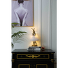 Stojąca lampka KRÓLIK Flafi TL0108-M metalowa animals biały złoty