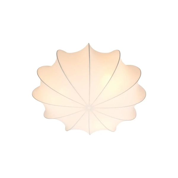 Sypialniana lampa sufitowa Aeron 2512696001 materiałowa biały