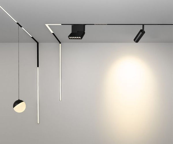 Lampa wisząca Abigali LWQ-M23B LED 7W 3000K do szyn magnetycznych czarna
