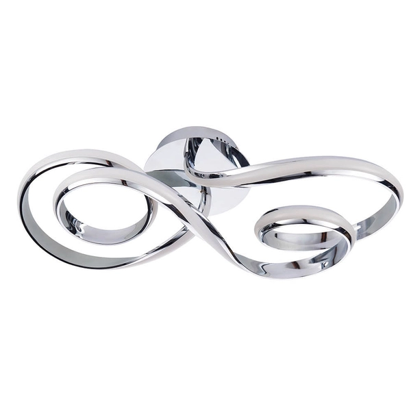 Lampa sufitowa Aria 76393 LED 42W 3000K supeł chrom biały