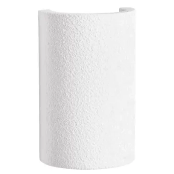 Gipsowa lampa ścienna BARENZO LE45579 do salonu biała