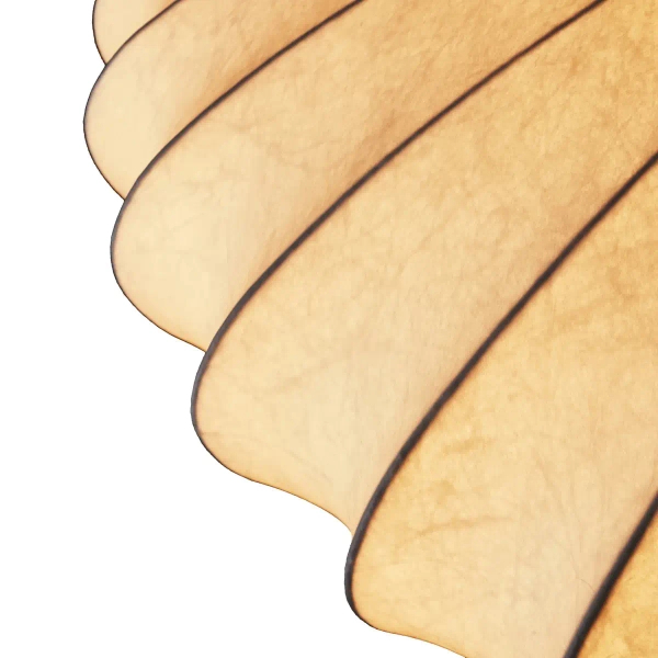 Lampa wisząca SILK FLAT ST-2328-60 z tkaniny kula biały