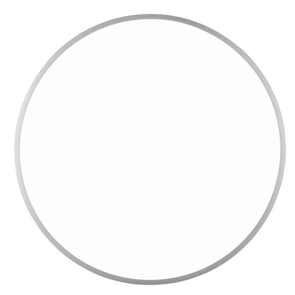 Ściemniany plafon z pilotem Yuma 641719187 LED 53W 3000-6500K biała srebrna