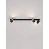 Metalowa lampa sufitowa FALORIA LE45649 tubki regulowane czarne