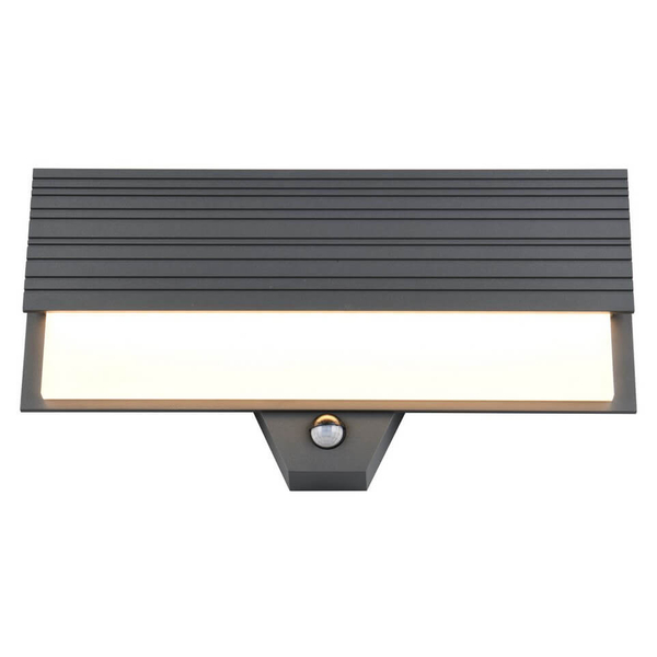Kinkiet z czujnikiem ruchu Mariza 247069142 LED 13W 3000K IP44 antracyt